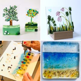 Fused Glass Landscapes & Seascape Views- 27th September 2024 -Morning- Romsey, Hampshire