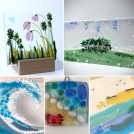 Fused Glass Landscapes & Flowers Or Seascapes & Sea life, Saturday 14th September 2024 – Morning-Salisbury