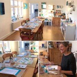 Pre Booking – Beginners Stained Glass- Copper Foil -Workshop Saturday 22nd March 2025 – Linda’s Studio Nr Cranborne Dorset.