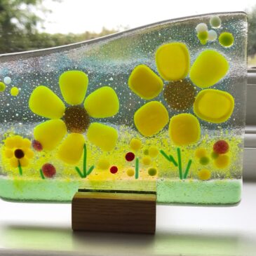 Fused Glass Spring Garden Flowers and Landscapes- Friday March 14th Morning 2025 -Morning- Romsey, Hampshire